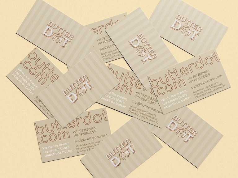 Butter Dot business card