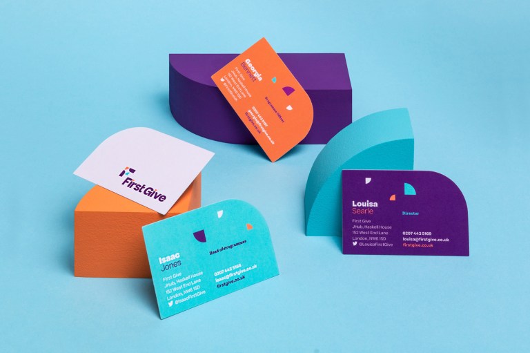 First Give Charity business cards