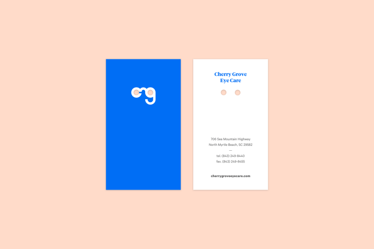 cherry grove business cards